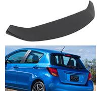 ABS Rear Roof Spoiler Fits for 2012-2018 for Toyota Yaris Hatchback Rear Window Roof Top Spoiler Wing Matte Black Spoiler