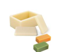 ABS Rectangle Mold for Bath Salt Bars & Soap Making ，3 Inches Reusable DIY Shampoo Bar, Bath Bomb Mold, Essential Oil for Handmade Soap