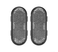 ABS Reflective Strip Side Covers Designed for Front Fork of For Xiaomi For 4Lite 2nd Gen Scooter Direct Fit Reflective Visibility Upgrade (White)