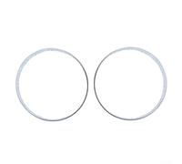 ABS Reluctor For Ring Compatible with 1 Series E81 E82 E87 E88 and 3 Series E90 E91 E92 E93 Models - 2-Pack Aluminum Alloy Replacement Part