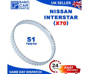 ABS RELUCTOR RING FOR NISSAN INTERSTAR (X70) 51 TEETH ( 2002-ON) FRONT