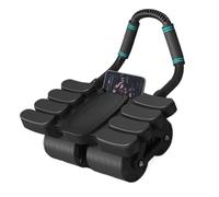 ABS Roller - Non Slip AB Trainer | AB Gymnastics Equipment Workout Equipment With Elbow Support, ABS Roller Wheel, Abdominal Exercise Equipment Central Home Training