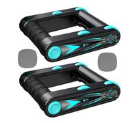 ABS Roller Wheel | Foldable Abdominal Exercise Wheel | 7.09 x 7.09 x 4.72 Inch Adjustable Lightweight Non-Slip Equipment Machine for Pilates Pale Core Training