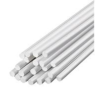 Abs Round Bar Diameter 3-8Mm,Length 500Mm White Solid Rod for Architectural Model Making/Diameter 4Mm (30Pcs)(Diameter 5Mm (20Pcs))