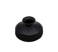ABS Saxophone Mute Dampener Silencer For Alto Sax Saxophone Professional Instrument Parts Accessories (Color : Bk)