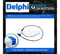 ABS Sensor fits BMW 740D E38 3.9D Rear 99 to 01 Wheel Speed Delphi 34526756374