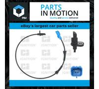 ABS Sensor fits CITROEN C4 CACTUS 1.6D Rear 2014 on BHY(DV6FD) Wheel Speed CI