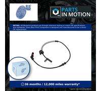 ABS Sensor fits DODGE CHALLENGER 5.7 Rear Right 2008 on Wheel Speed Blue Print