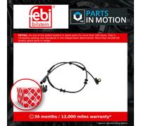 ABS Sensor fits FIAT PANDA VAN 169 1.2 Front Left or Right 2004 on Wheel Speed