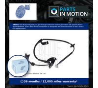 ABS SENSOR FITS HYUNDAI GETZ BLUE PRINT REAR LEFT ADG07158