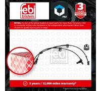ABS Sensor fits HYUNDAI ix35 1.6 Front Right 10 to 15 G4FD Wheel Speed Febi New