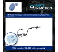 ABS Sensor Rear Left ADG07163 Blue Print Wheel Speed 599101H300 599102L300 New