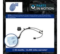 ABS Sensor fits MAZDA 3 1.5 Front Left or Right 13 to 19 Wheel Speed Blue Print