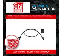 ABS Sensor fits MERCEDES SL350 R230 3.7 Rear Left or Right 03 to 12 M112.973 New