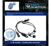 Blue Print Wheel Speed Sensor ADBP710042 Front Left Replacement Fits Mitsubishi