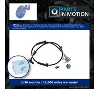 ABS Sensor fits NISSAN NP300 D40 2.5D Front Left or Right 2010 on YD25DDTi Wheel