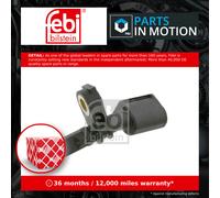 ABS Sensor fits SEAT IBIZA Front Left 02 to 19 Wheel Speed WHT003861 6Q0927803A