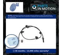 ABS Sensor fits SUBARU FORESTER SJ 2.0D Rear Left 2013 on EE20Z Wheel Speed New
