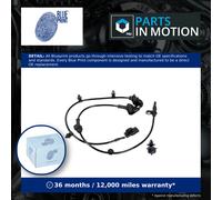 ABS Sensor fits SUZUKI SWIFT 1.2 Front Left 2010 on K12B Wheel Speed Blue Print
