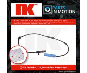 ABS Sensor Front 294001 NK Wheel Speed 34526756384 Genuine Quality Guaranteed