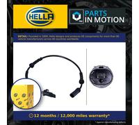 ABS Sensor Front 6PU358218-311 Hella Wheel Speed 34526794375 34526865794 Quality