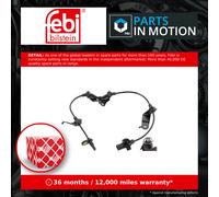 ABS wheel speed sensor Front Axle Left 107693 FEBI BILSTEIN for HONDA