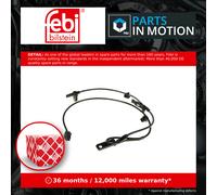ABS Sensor Front Left 109700 Febi Wheel Speed 8954342050 8954342060 Quality New