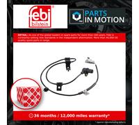 ABS Sensor Front Left 186152 Febi Wheel Speed 9567017010 Top Quality Guaranteed