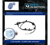 ABS Sensor fits TOYOTA YARIS NSP130 1.3 Front Left 2011 on 1NR-FE Wheel Speed