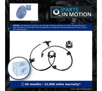 ABS Sensor Front Left ADG071106 Blue Print Wheel Speed 956702S300 Quality New