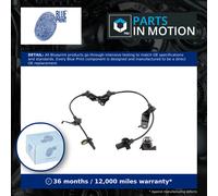 ABS Sensor Front Left ADH27188 Blue Print Wheel Speed 57455TA0A01 Quality New