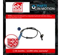 ABS Sensor Front Left or Right 106620 Febi Wheel Speed 34526784989 Quality New