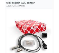 Febi Bilstein 174385 - Sensor, wheel speed