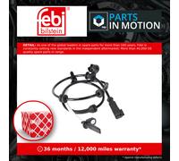 ABS Sensor Front Left or Right 186096 Febi Wheel Speed 600916700A Quality New