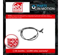 ABS Sensor Front Left or Right 186217 Febi Wheel Speed 4545C8 Quality Guaranteed