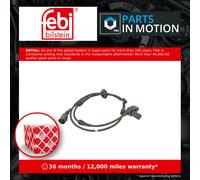 ABS Sensor Front Left or Right 24510 Febi Wheel Speed 8E0927803B Quality New