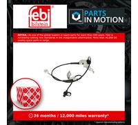 ABS Sensor Front Right 198389 Febi Wheel Speed NF494370XC Top Quality Guaranteed