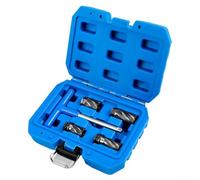 ABS Sensor Reamer Kit, 5 Piece Automotive Reamer Set, Car Wheel Sensor Cleaning Tool for Brake Repair