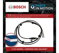 BOSCH 0986594523 Wheel Speed Sensor Rear Fits Citroen C5 C6 Peugeot 407