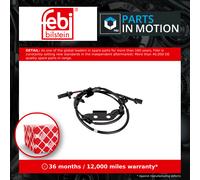 ABS wheel speed sensor Rear Axle Left 109726 FEBI BILSTEIN for HYUNDAI KIA