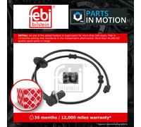 ABS Sensor Rear Left 27859 Febi Wheel Speed A2105400617 2105400617 Quality New
