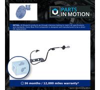 ABS Sensor Rear Left ADG07163 Blue Print Wheel Speed 599101H300 599102L300 New
