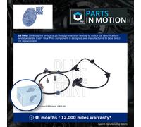 ABS Sensor Rear Left ADH27104 Blue Print Wheel Speed 57475S10A01 57475S10A02 New