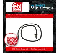 ABS wheel speed sensor Rear Axle Left 106958 FEBI BILSTEIN for RENAULT