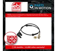 ABS Sensor Rear Left or Right 36945 Febi Wheel Speed 4545C4 96461258 96584207