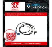ABS wheel speed sensor Rear Axle Left 45229 FEBI BILSTEIN for CITROËN C5 I C5 II