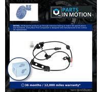 ABS Sensor Rear Right ADG071119 Blue Print Wheel Speed 956812S300 Quality New
