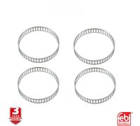 ABS SENSOR RINGS x 4 FRONT OR REAR FEBI 178022 BMW 1 3 SERIES A3793