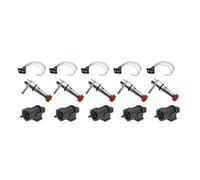 Abs Sensor Speed Sensor Fit For Hyundai I10 Fit For Eon Fit For Kia Picanto 2008-2015 D3FA G4HE G4HG 43624-02510 43621-02510(5 SET and 5pcs Wire)