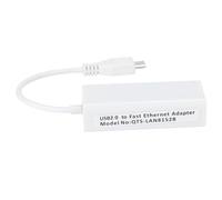ABS Shell Practical Adapter, Network Adapter, Full Duplex USB Control Efficiency for Computer, Laptop, Home Office
